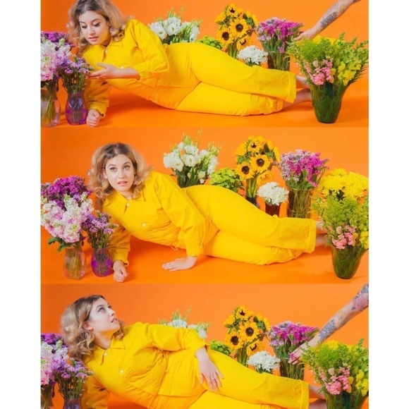 BIG BUD PRESS 70s Cotton Twill Long Sleeve Collared Utility Coveralls Jumpsuit M - Picture 15 of 16